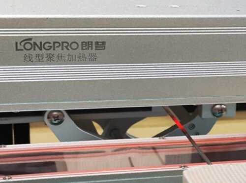 線型紅外聚焦加熱為金屬編織網退火帶來革新！